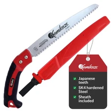 EZ Kut Kamikaze 18" Pruning Saw, SK5 Steel, Pull-Cut, Anti-Fatigue Grip, Scab...