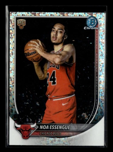 Noa Essengue RC 2025-26 Bowman Basketall Chrome Mini-Diamond Refractor [klsC68