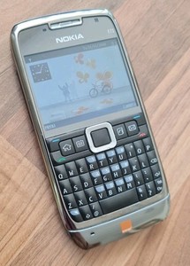 Nokia E71 - silber - entsperrt - Smartphone