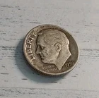 1950-D Roosevelt 90% Silver Dime ~ Free Shipping! #1