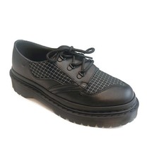 Dr Martens 1461 Mens Size 9 Womens Sz 10 Leather Derby Oxford Shoes Black White