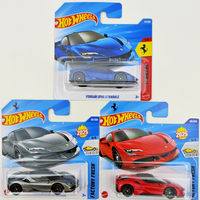 Hot Wheels 3X Ferrari SF90 Stradale Factory Fresh 5/5 #191 2025/26 Neu & Ovp
