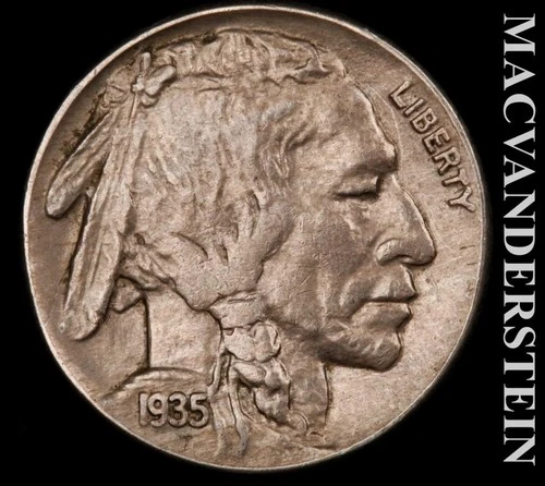 1935 Buffalo Nickel — photo from another recent sale