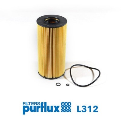 PURFLUX Ölfilter L312 Filtereinsatz für MERCEDES PUCH SSANGYONG MODELL W202 W210