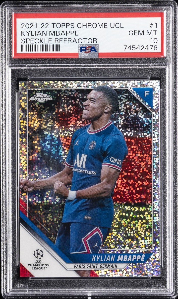 2021-22 Topps Chrome Uefa Champions League - Kylian Mbappe #1