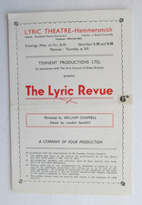 Theatre Program - The Lyric Revue - 1951 London England