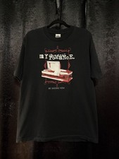 Vintage 2005 My Chemical Romance Coffin Black Tshirt Large First Edition Rare