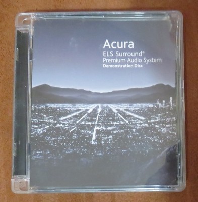 Acura/ELS Surround Premium Audio System Demonstration dvd audio