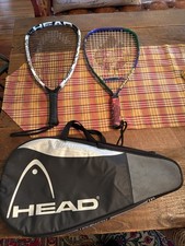 HEAD Liquidmetal Hurricane Racquetball Racquet Racket 3 5/8 Grip  Case  Wilson