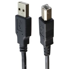 Universal USB-A Male to USB-B Male Printer USB Cable - Mixed Lengths  Styles