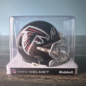 Michael Vick Atlanta Falcons Autographed Football Helmet Beckett Authenticated