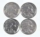 Buffalo Nickels Sharp Horn XF/AU - 1935 1936 1937 1936 Lot Collection *514