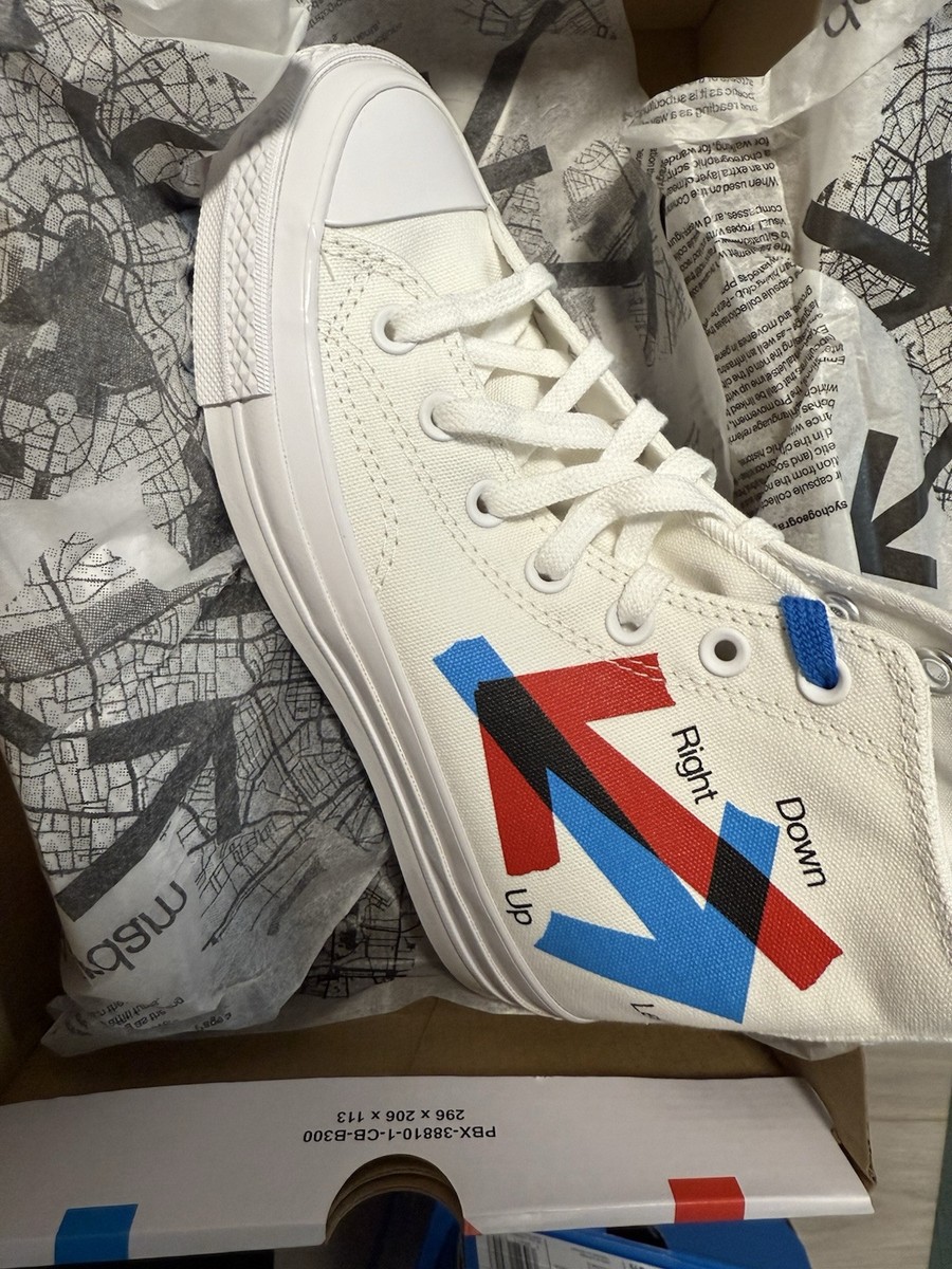 SIZE 7.5 Converse Chuck Taylor All Star 70 Hi Patta Experimental