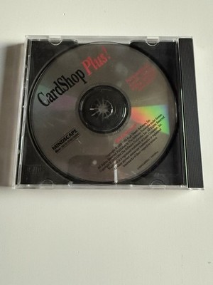 CardShop Plus! Mindscape Macintosh Mac 1994 CD-ROM Vintage Software