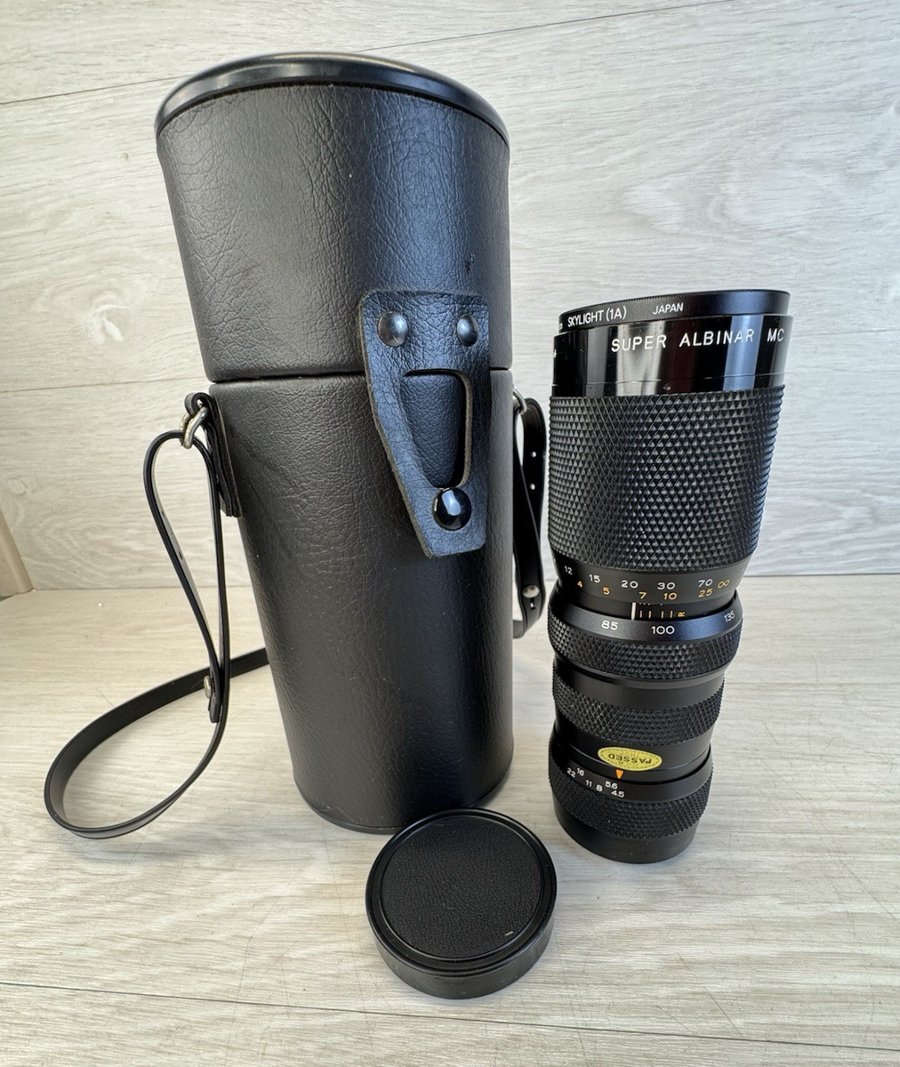 Super Albinar MC Auto Zoom f 4.5 85-210 mm Screw Mount Untested