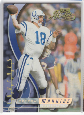 2000 Absolute Coaches Honors #68 Peyton Manning /300