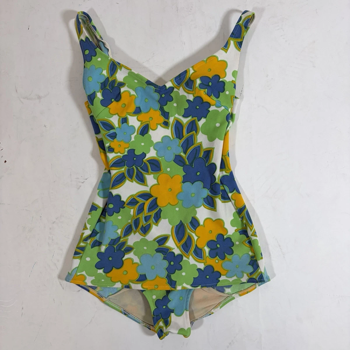 vintage swimwear 水着 1950's ロカビリー 古着 花柄 vintage swimwear 水着 1950's ロカビリー 古着 花柄 - メルカリ