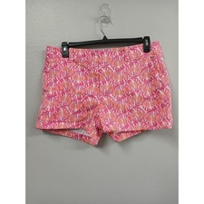 Vineyard Vines Pink Tulip Shell Print shorts size 14