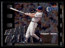 2000 Fleer Gamers Chipper Jones #118 Atlanta Braves