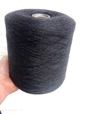 1070g reines Cashwool  Anthrazit extrafein Merino Wolle Strickwolle Italien