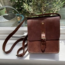 Brown Leather Satchel Bag