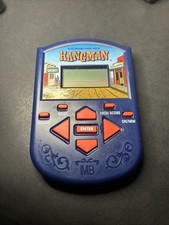 1995 Milton Bradley Hangman Electronic Hand-Held Game - Tested - Battery Tested