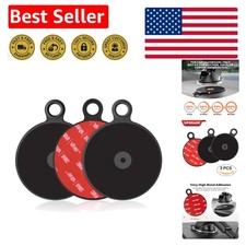 3 Pack Dashboard Pad Mounting Discs - Ultra Sticky  Heat-Resistant Replacement