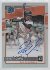 2020 Donruss Optic Rated Rookie Signatures Holo Prizm Jaylin Davis Auto s3g