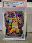 2022 Bowman University Chrome Caleb Williams #50 (RC) PSA 10 Bears USC