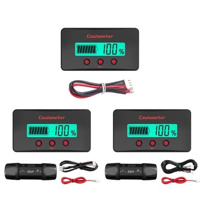 Bidirectional Coulomb Meter For Accurate Current Measurement 8V To 120V ABS