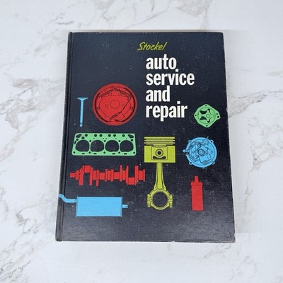Classic 1969 Stockel Auto Service and Repair Manual Hardcover Vintage Shop