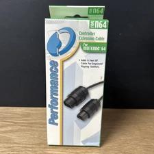 Brand New Boxed Performance 6’ Extension Cable Cord for Nintendo 64 Controller