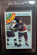 1978 79 Topps #115 Mike Bossy Rookie Card RC New York Islanders HOF. rookie card picture
