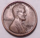 1927 S Lincoln Wheat Cent Penny  - Not Stock Photos
