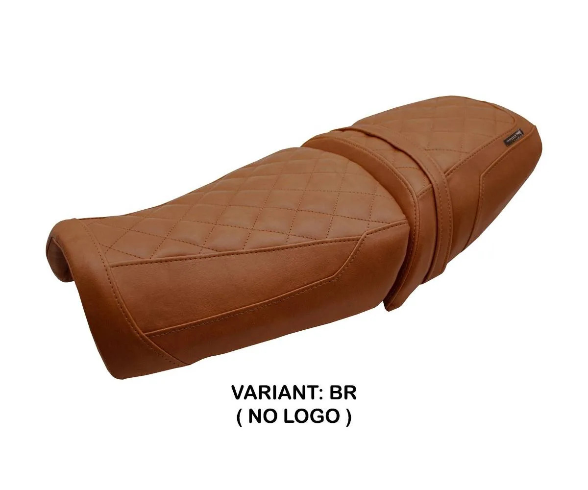 Seat saddle cover Ninette Brown BR Tpz compatible for BMW R12 NINE T 2025 > 2026