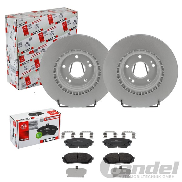 Ferodo Bremsscheiben 305Mm + BelÄGe Vorne Passend FüR Hyundai Tucson 3 TL-image