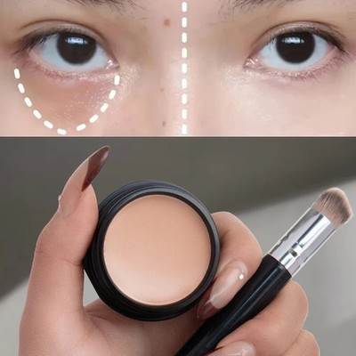 Eye Brightening Cream - Full Coverage Concealer für perfekten Look - Kombipackung