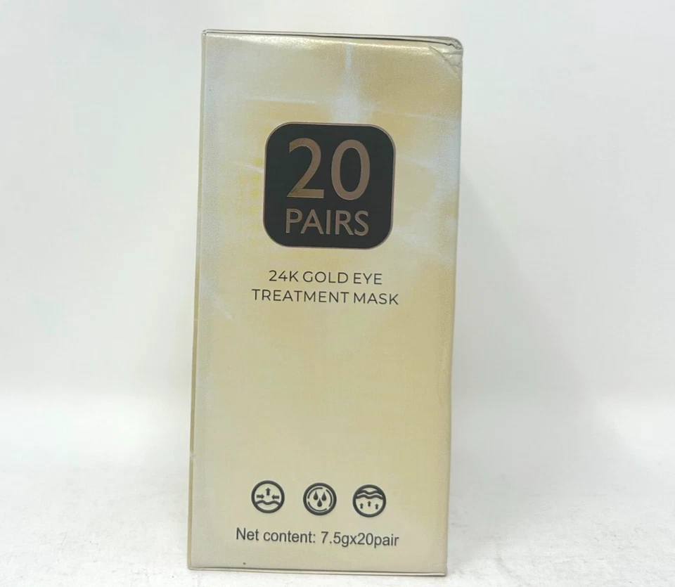 KHOON 24K Gold Eye Treatment Mask Set, (20 Pairs) - Image 2 of 3
