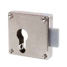 Serrure espagnolette 3 points VACHETTE 5464 pour demi-cylindre de placard