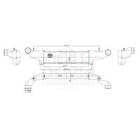 LadeluftküHler FüR Mercedes S202 W202 C208 W208 A208 95-02 2025000600