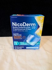 Nicoderm Step 21 Mg Patches 21 Count Sealed Box