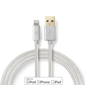 NDS 3 METRI Lightning Cavo  USB 2.0  Connettore Apple Lightning a 8 pin  USB-A M