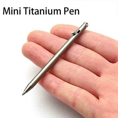 Pure Titanium Pen Outdoor Camping Portable Gear EDC Tools New Brand