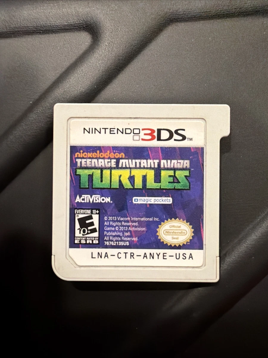 Nintendo 3DS Teenage Mutant Ninja Turtles 2014 Video Games for