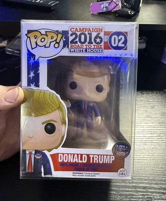 Funko Pop! Campaign 2016 Donald Trump #02 Vinyl Politics Figurine 2016
