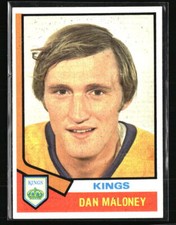 Dan Maloney 1974 Topps #172  Hockey Card