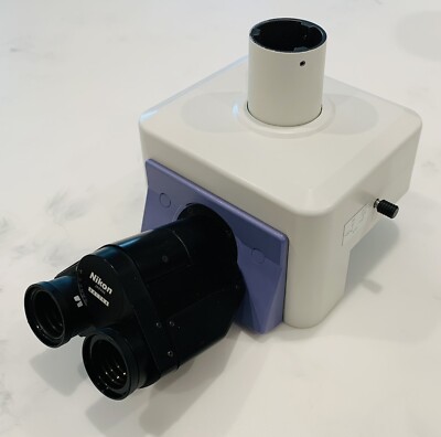 Nikon Eclipse E800 Trinocular Microscope Head | eBay