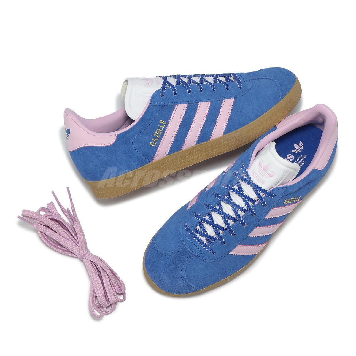 ★早期完売★ADIDAS GAZELLE Blue Orchid Fusion Women★ Womens adidas Gazelle Athletic Shoe - Blue / Orchid Fusion