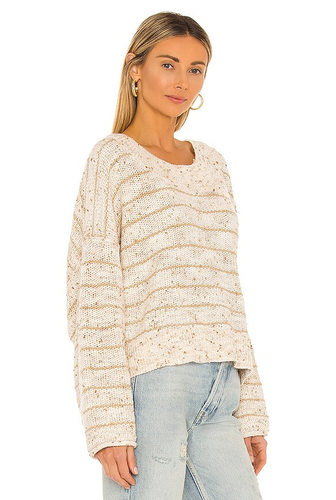 Free People Women's Starlight Pullover - Pearl Island Combo - Xs