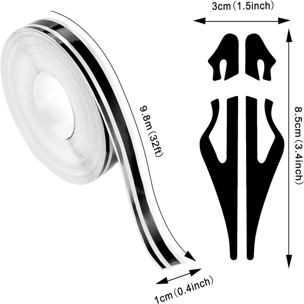 Vinyl Pinstriping Tape White Automotive Pinstriping Tape for Motorcycle eBay